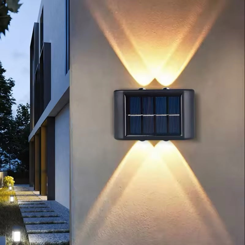 Dusk Solar Up and Down Wall Light - product detail 2