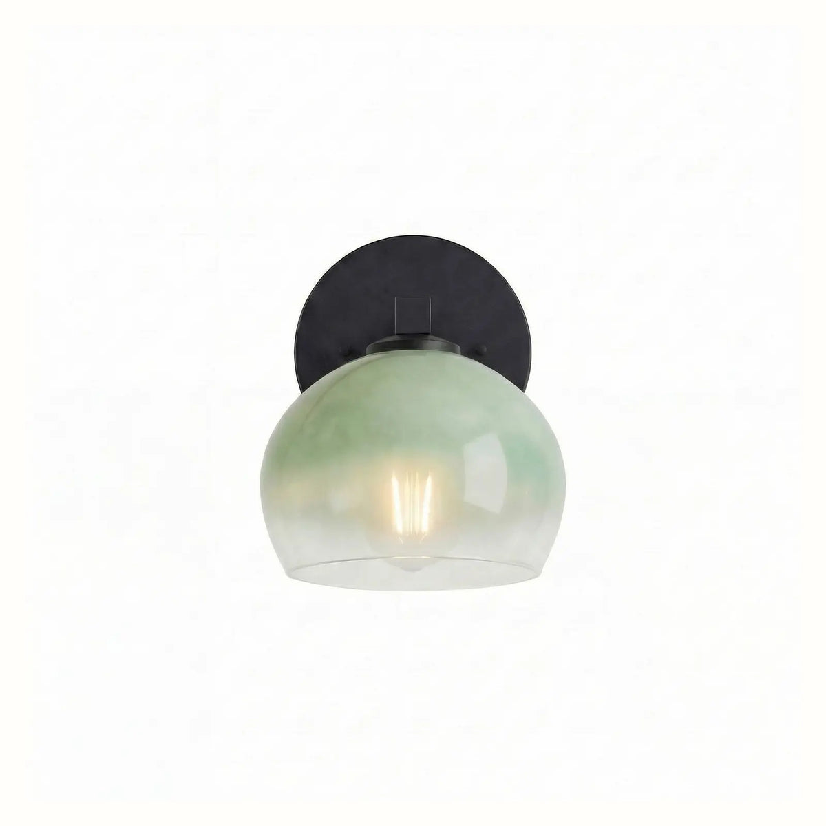 Marlow Colour Glass Globe Wall Light - product detail 17