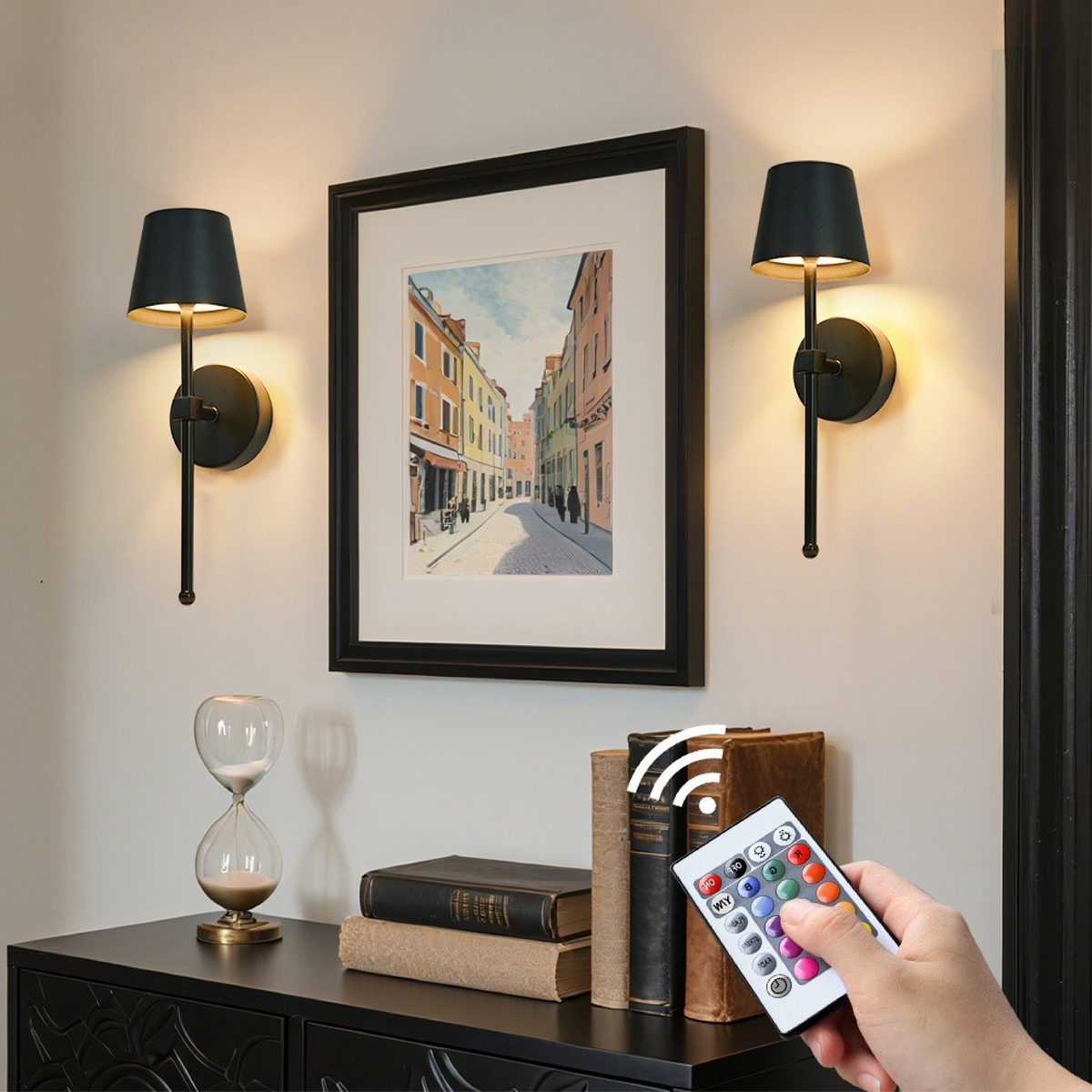 Minimalist Rechargeable Wireless Wall Lamp – product view