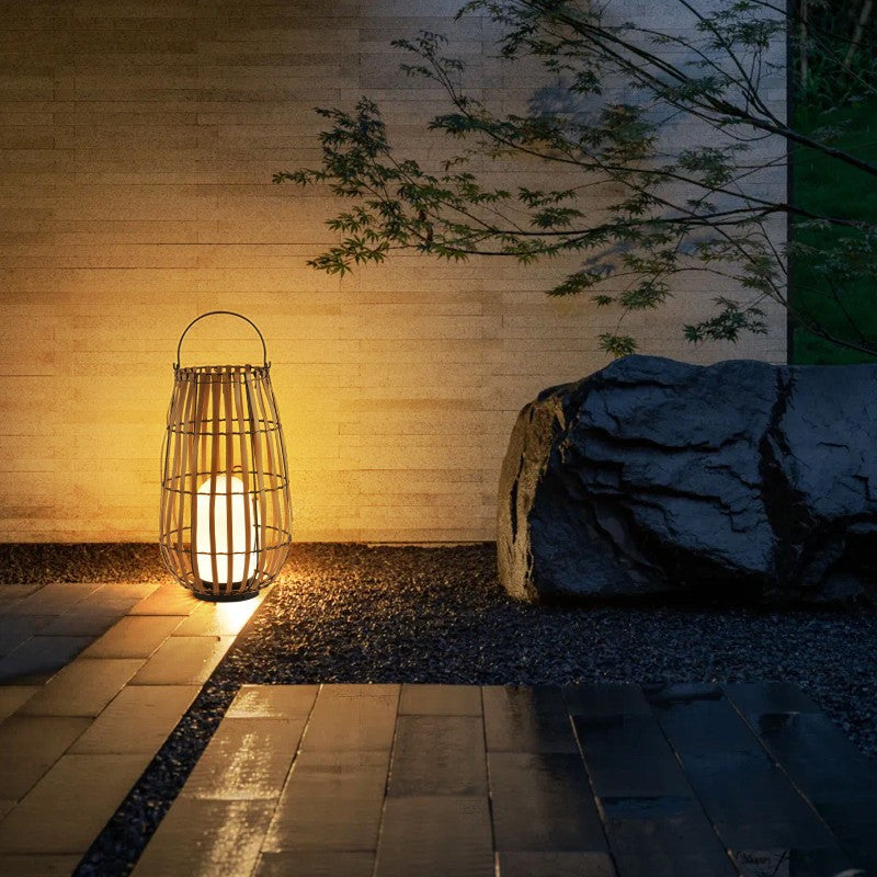 Sundara Rattan Solar Garden Lantern - product detail 3