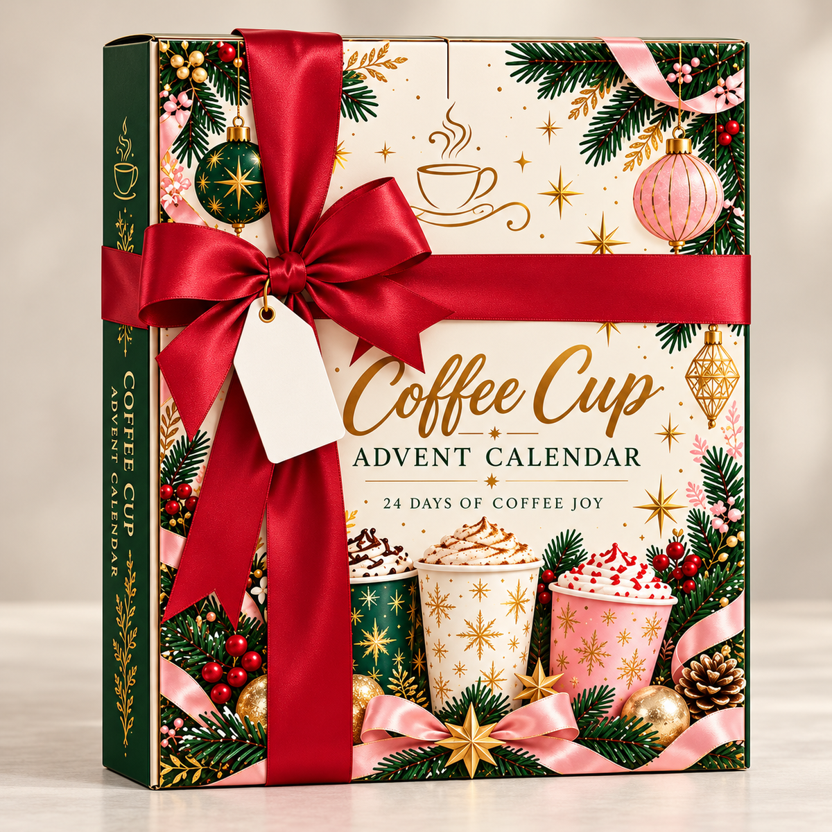 Coffee Cup Keyring Advent Calendar 2026 with 24 Minis – image 1