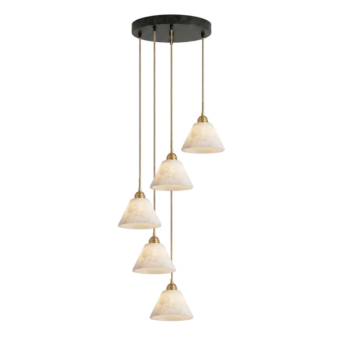 Mira Alabaster Cone Pendant Light - product detail 8