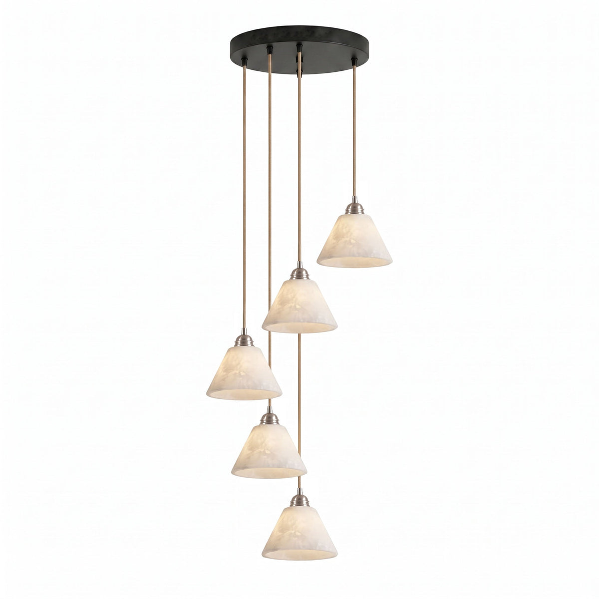 Mira Alabaster Cone Pendant Light - product detail 9