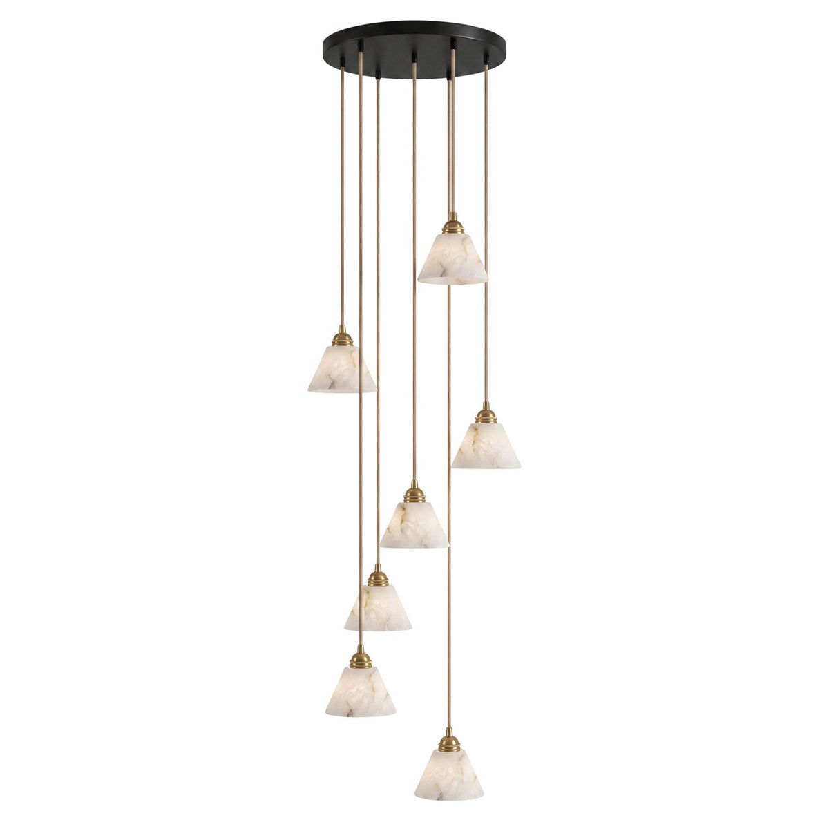 Mira Alabaster Cone Pendant Light - product detail 10