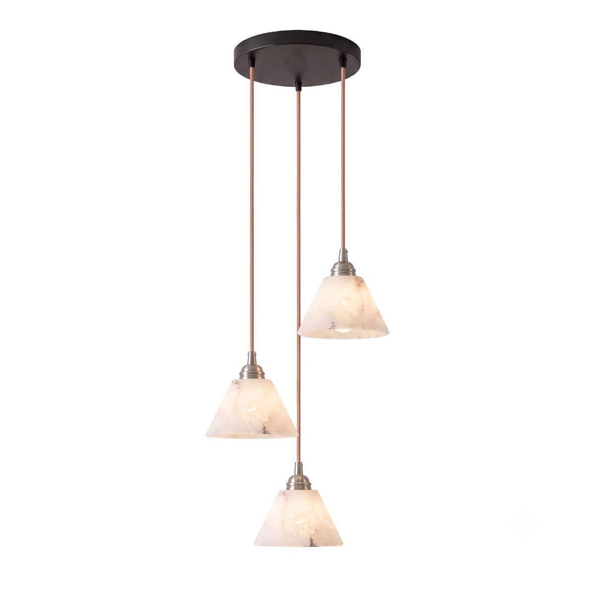 Mira Alabaster Cone Pendant Light - product detail 7