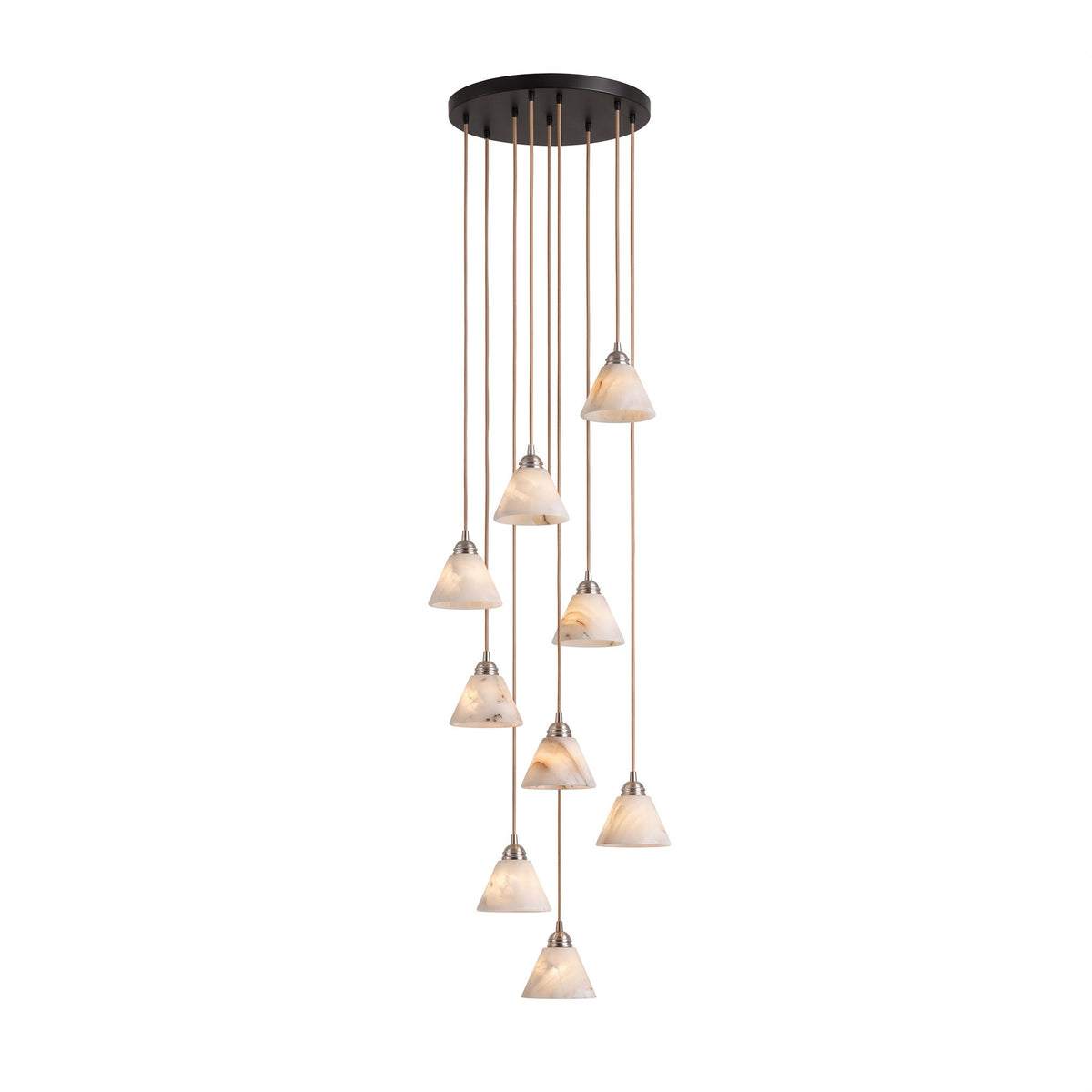 Mira Alabaster Cone Pendant Light - product detail 13