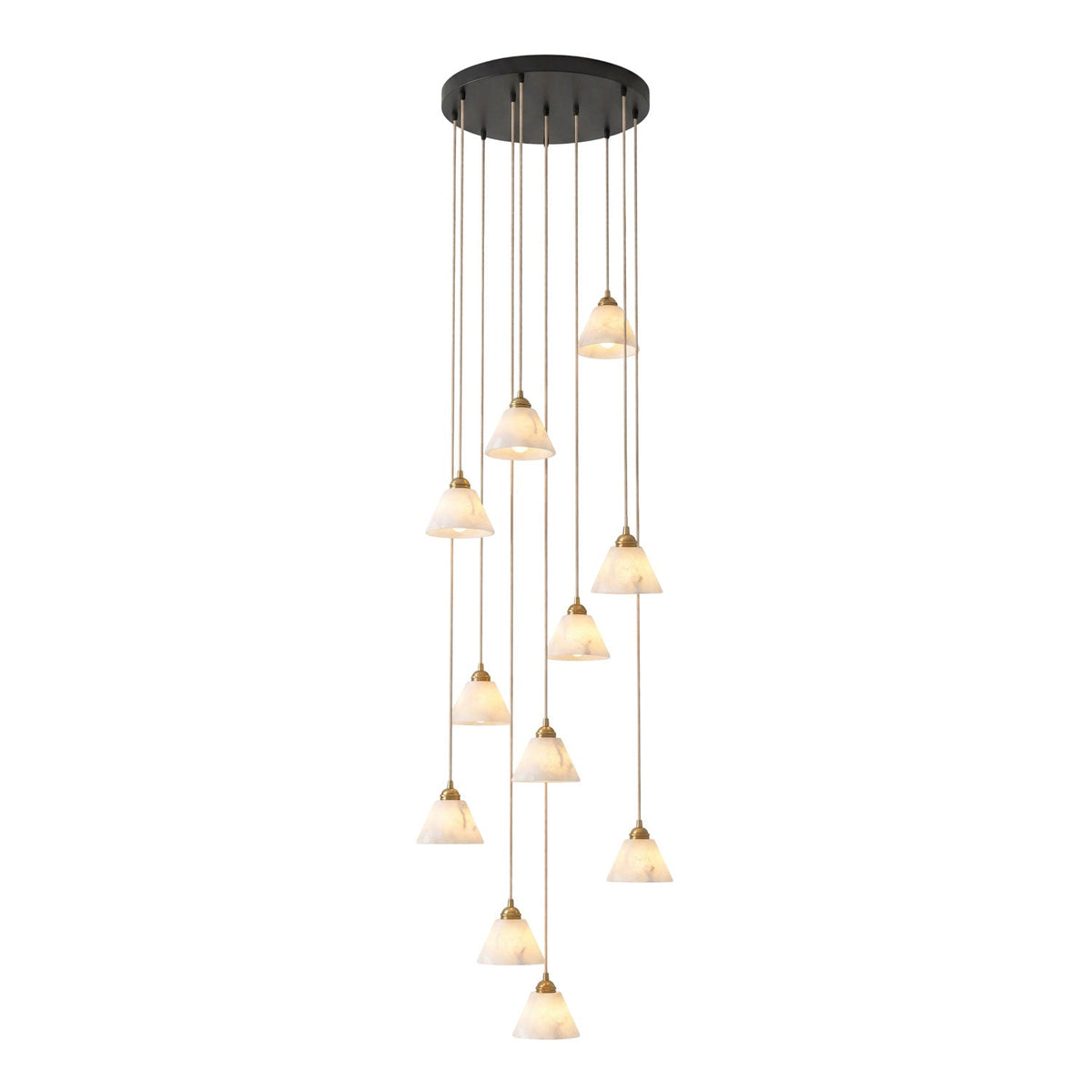 Mira Alabaster Cone Pendant Light - product detail 14