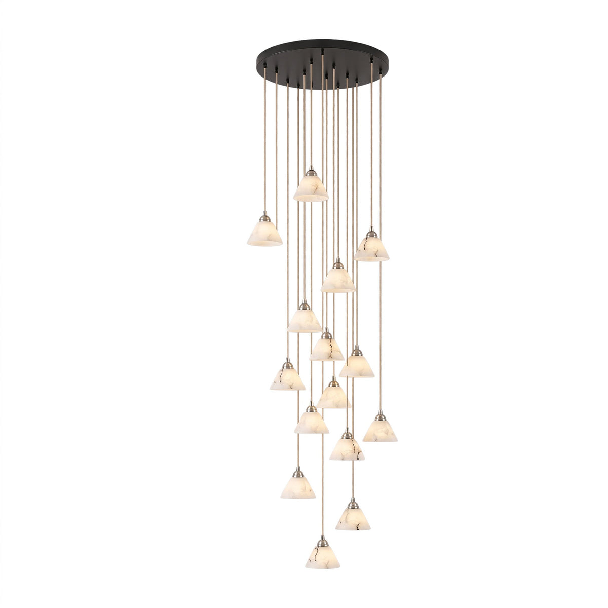 Mira Alabaster Cone Pendant Light - product detail 17
