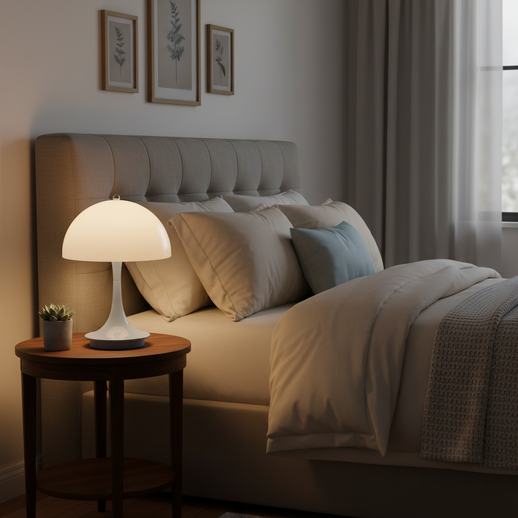 Miso Rechargeable Mushroom Table Lamp