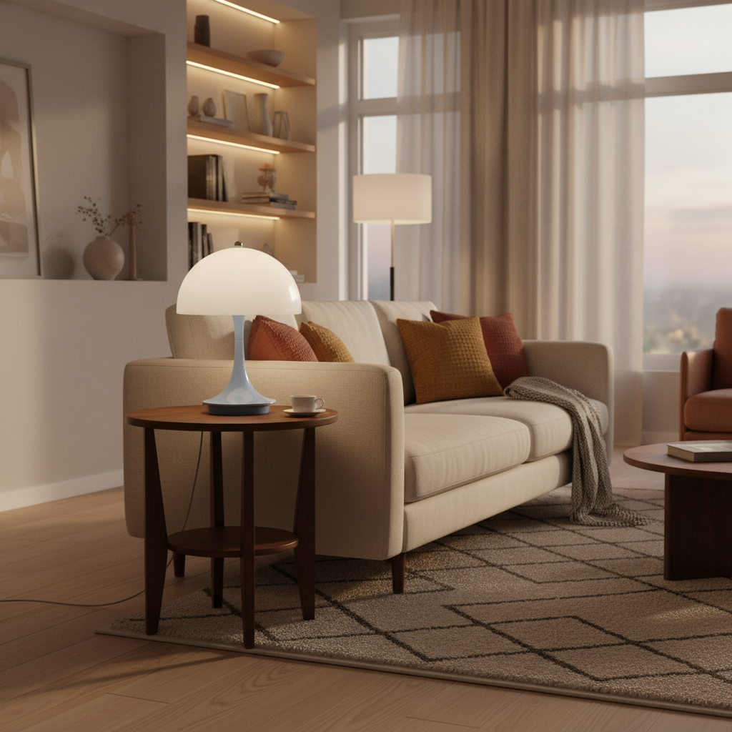 Miso Rechargeable Mushroom Table Lamp - product detail 2