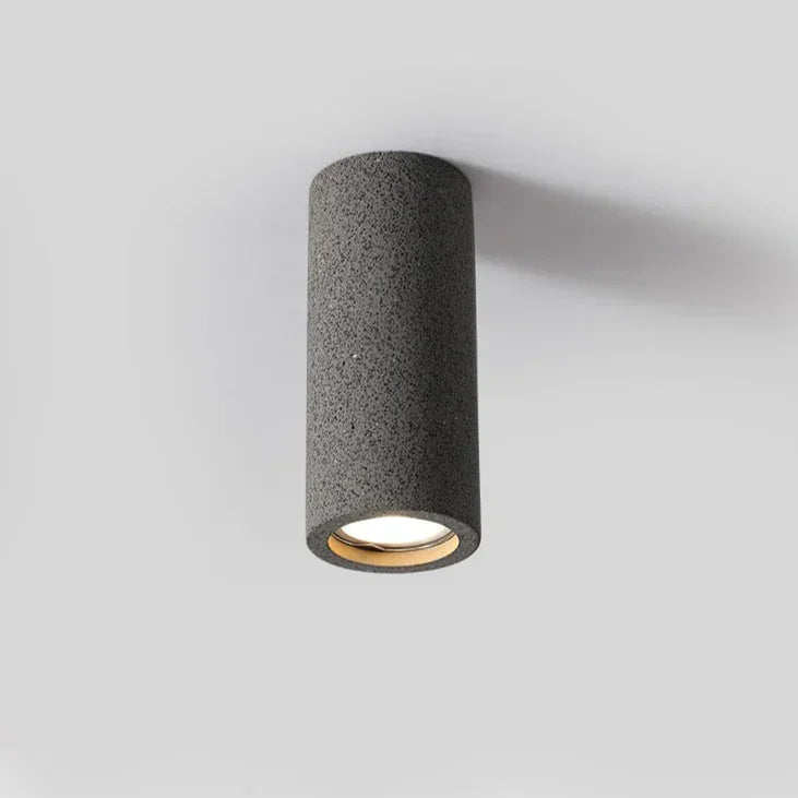 Braddon Concrete GU10 Ceiling Spotlight - product detail 3