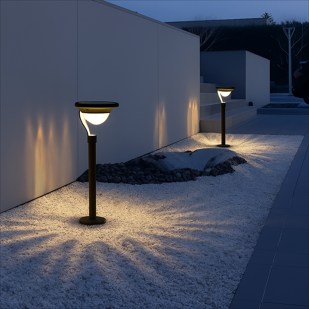 Solar-Powered Pathway Lighting – product view
