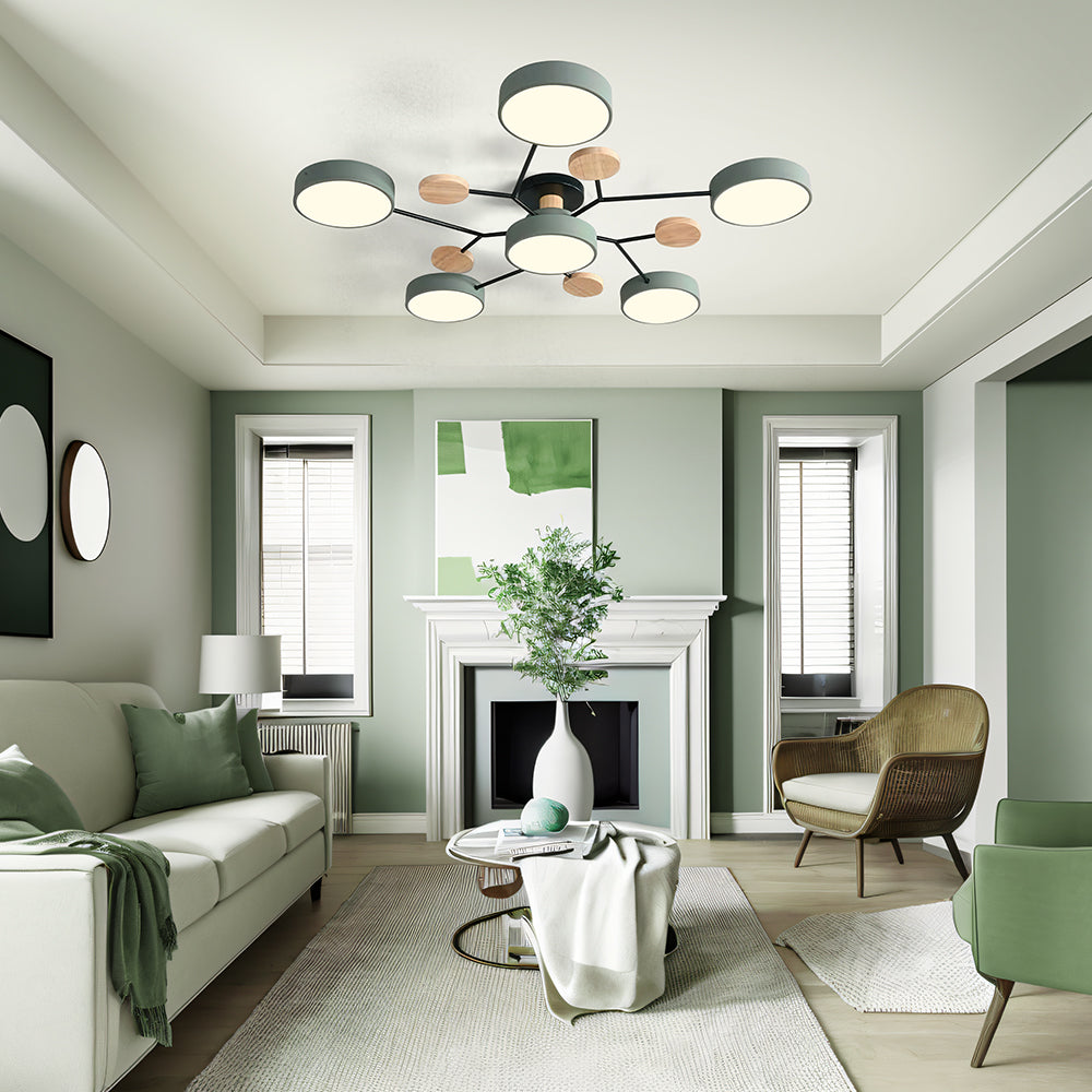 Elwood Multi-Light LED Ceiling Fitting - product detail 10