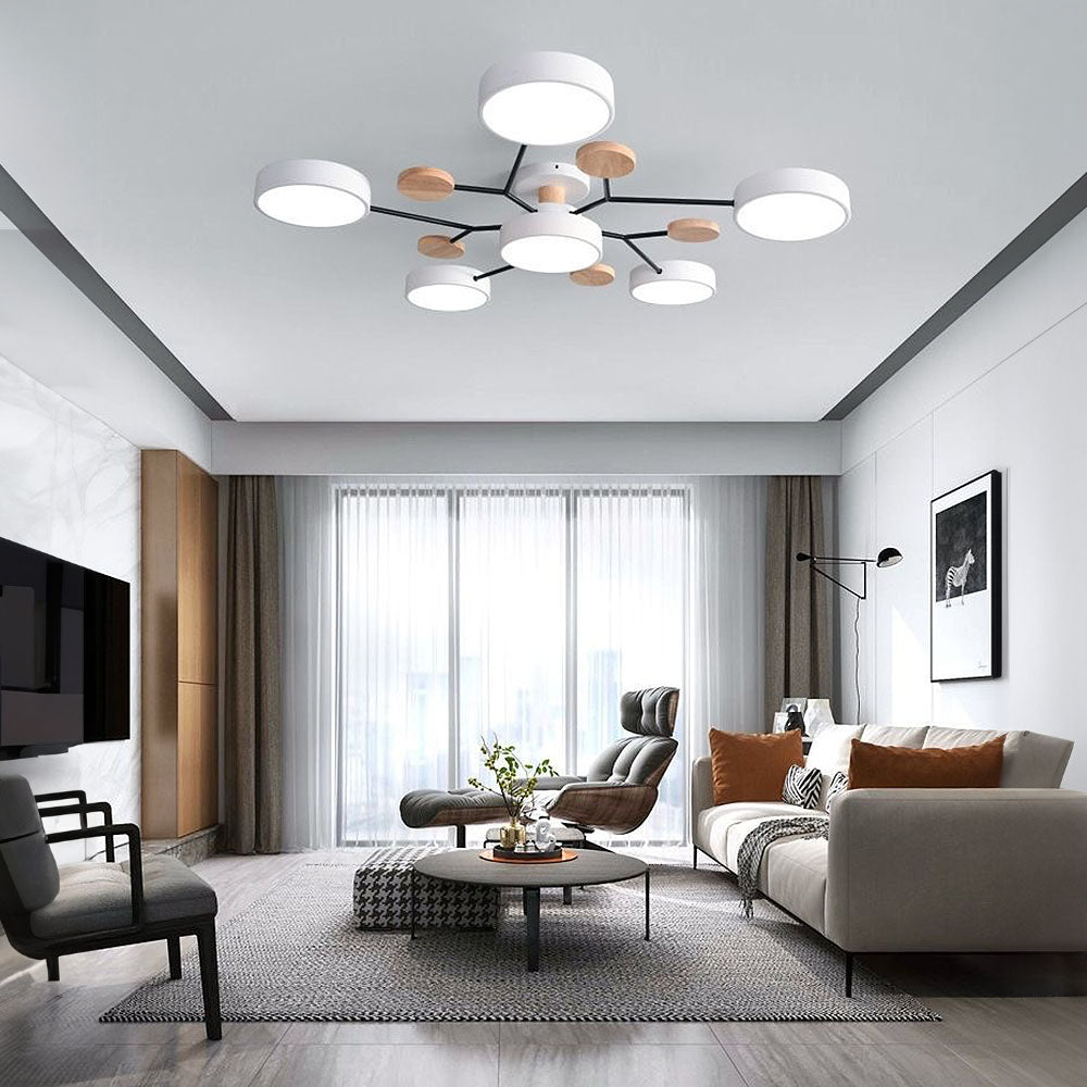 Elwood Multi-Light LED Ceiling Fitting - product detail 14