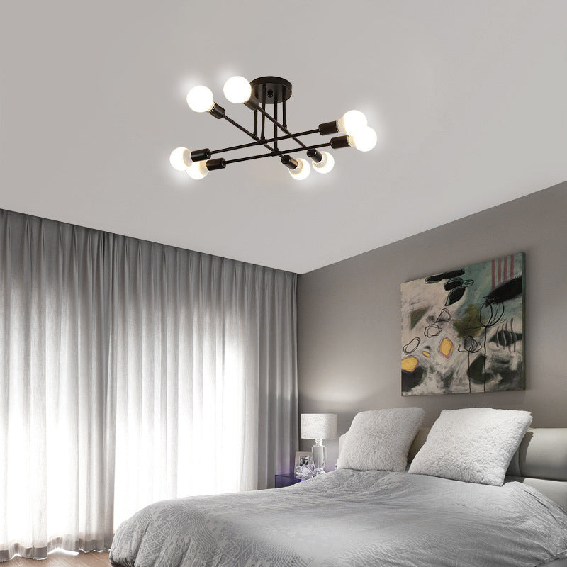 Bauhaus Ceiling Light – Black