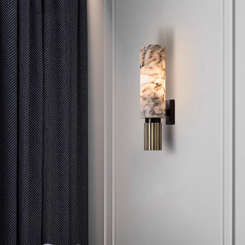 Aurelia Copper and Marble Wall Light - product detail 4