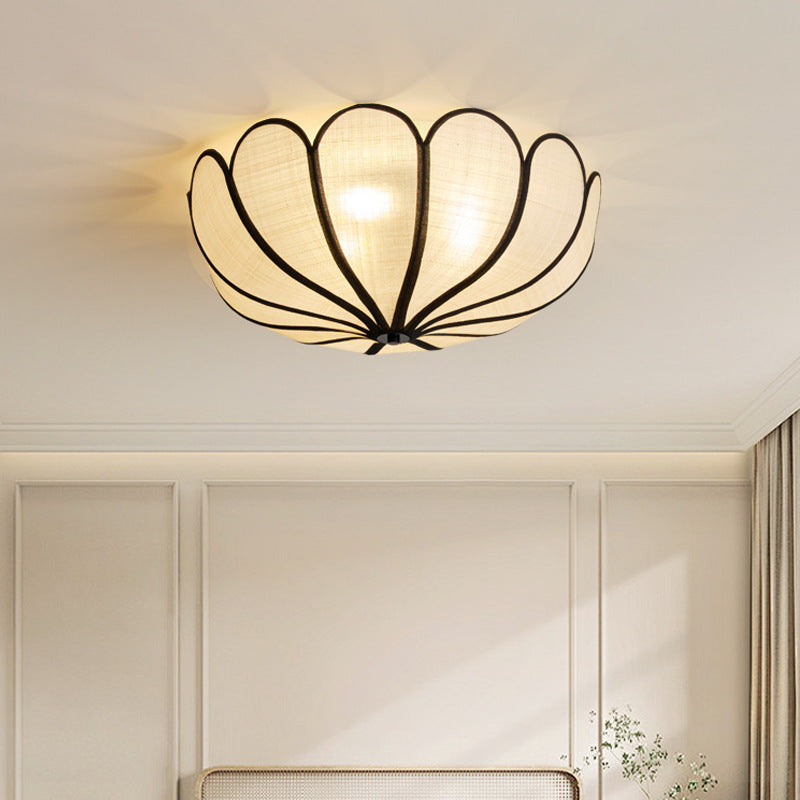 Avignon Petal Rattan Ceiling Light