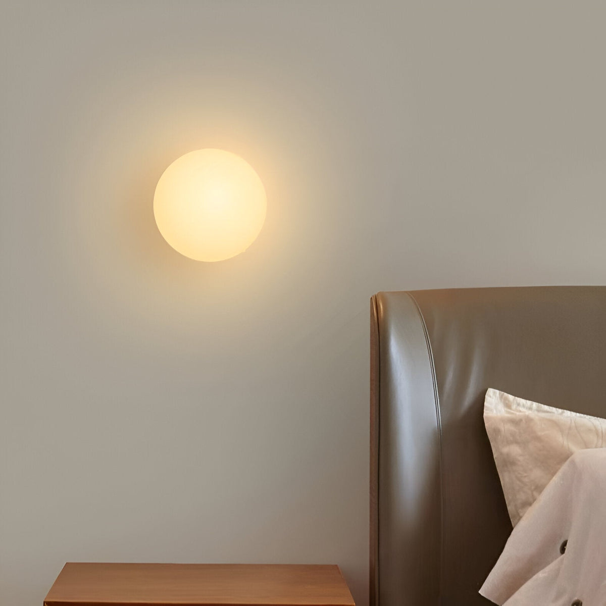 Round Diffused LED Wall Light – ⌀12cm