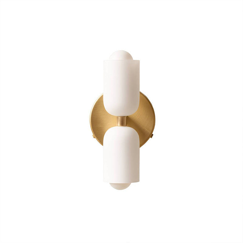 Minimalist Up and Down Wall Sconce – Gold