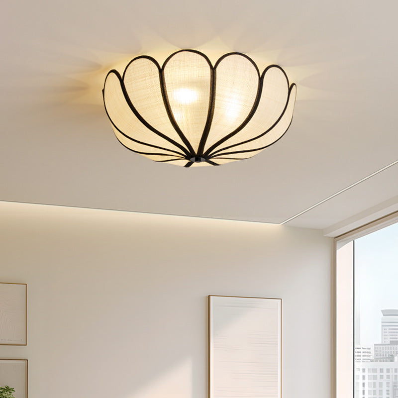 Avignon Petal Rattan Ceiling Light - product detail 4