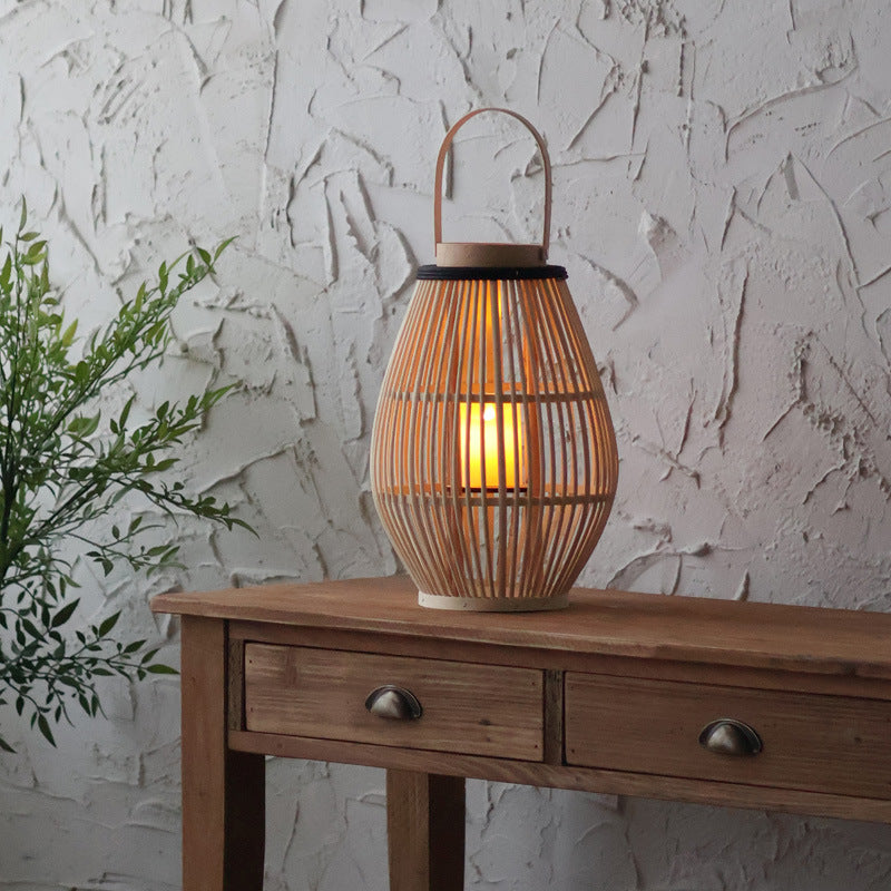 Banyan Bamboo Floor Lantern Lamp - product detail 5