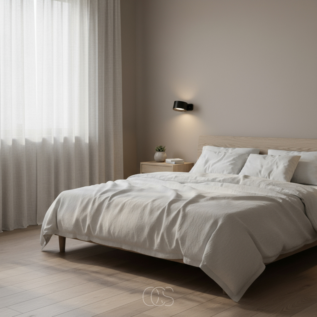 Round Compact Wireless LED Wall Lamp – product view