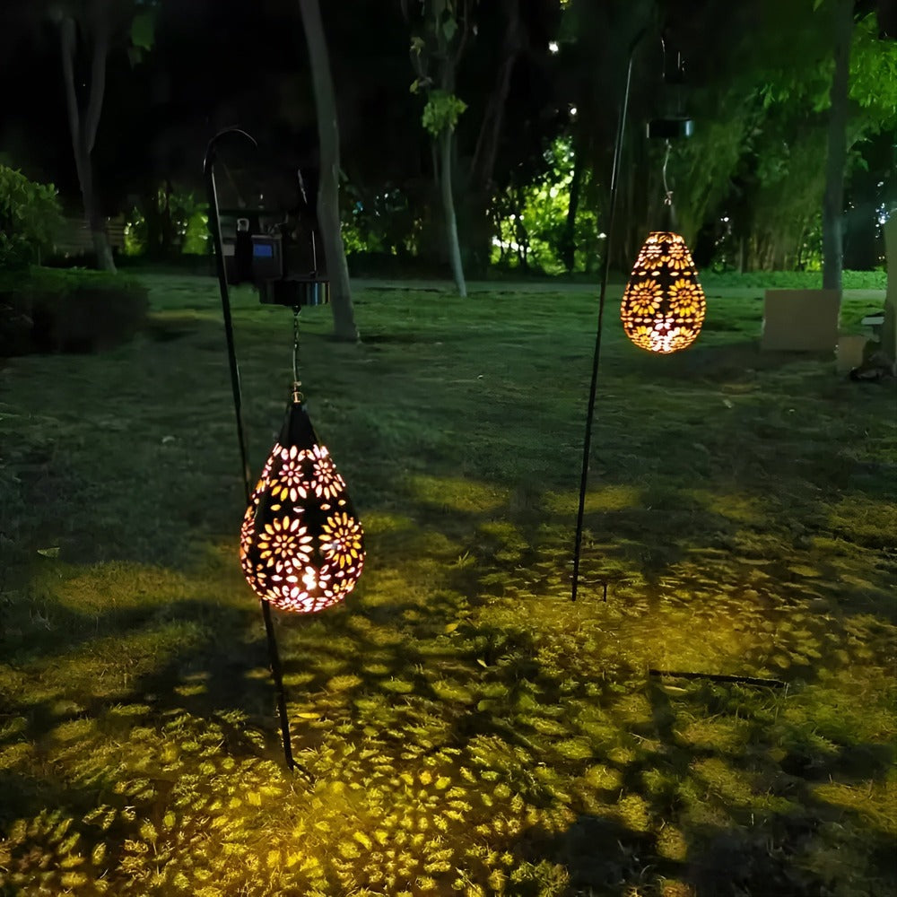 Solar Metal Garden Lantern – product view