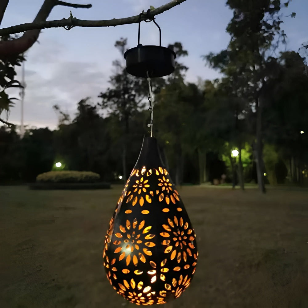 Solar Metal Garden Lantern – product view
