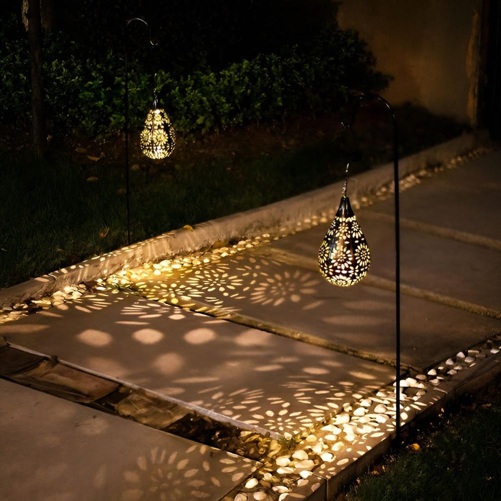 Solar Metal Garden Lantern – product view