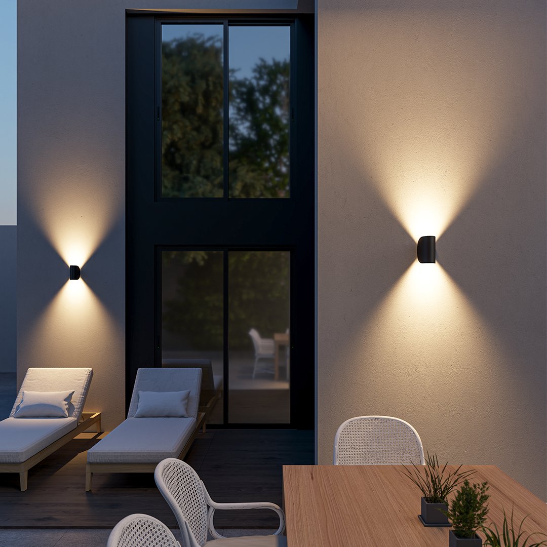 Classic Dimmable Spiral LED Wall Lamp – product view