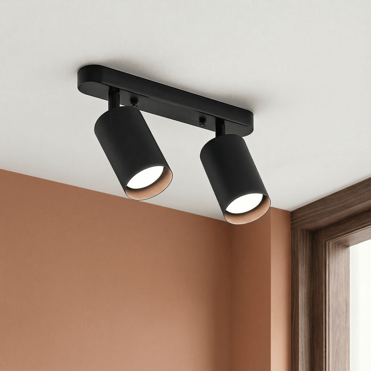 Duo Adjustable GU10 Ceiling Spotlight - product detail 4