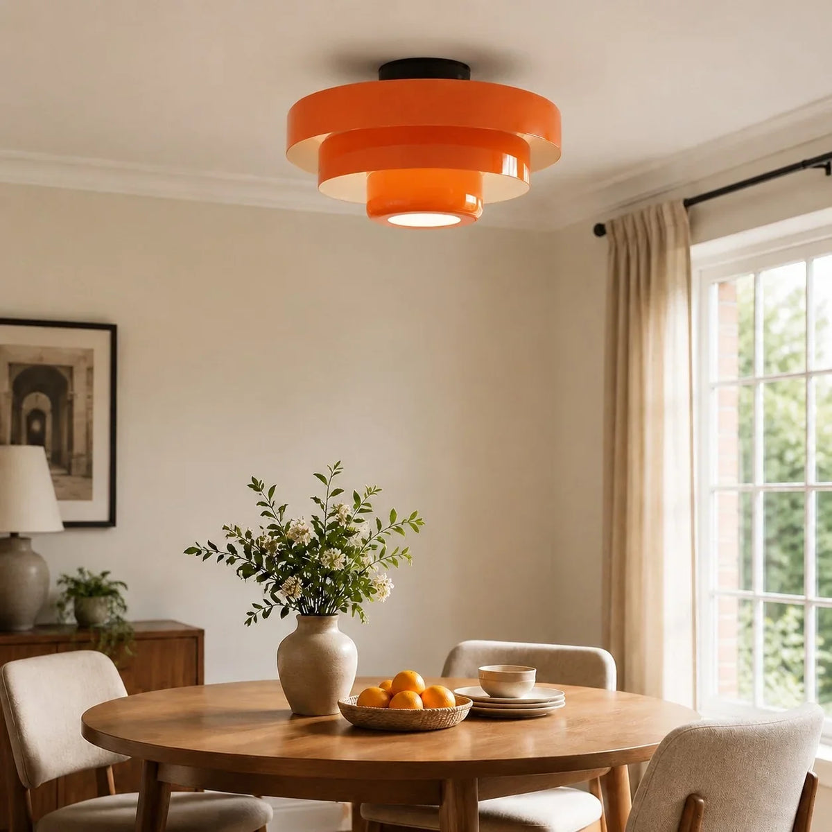 Bauhinia Layered Metal Ceiling Light