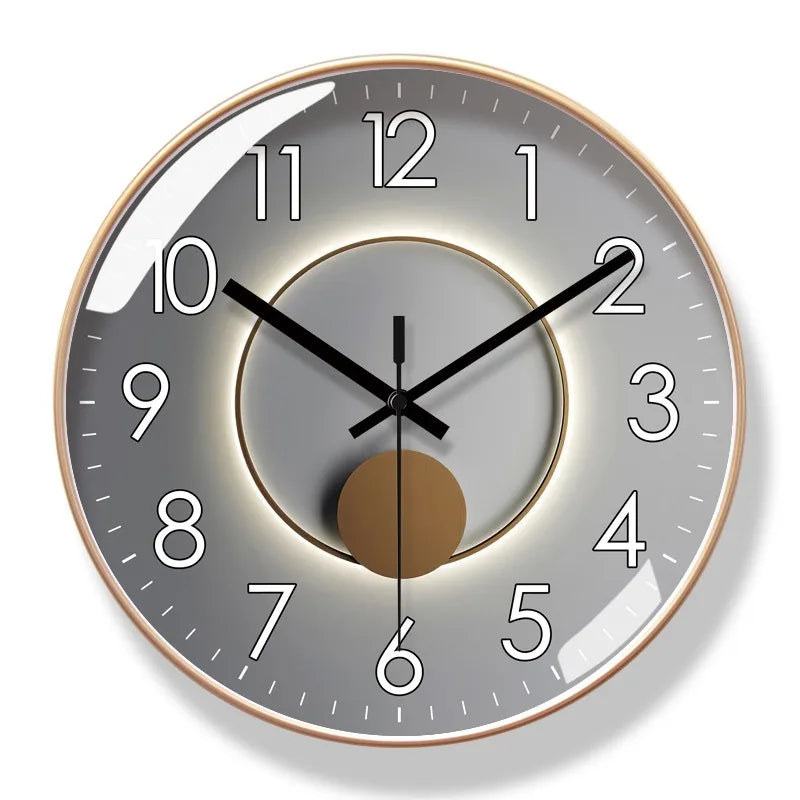 Pendle Quiet Pendulum Wall Clock - product detail 6