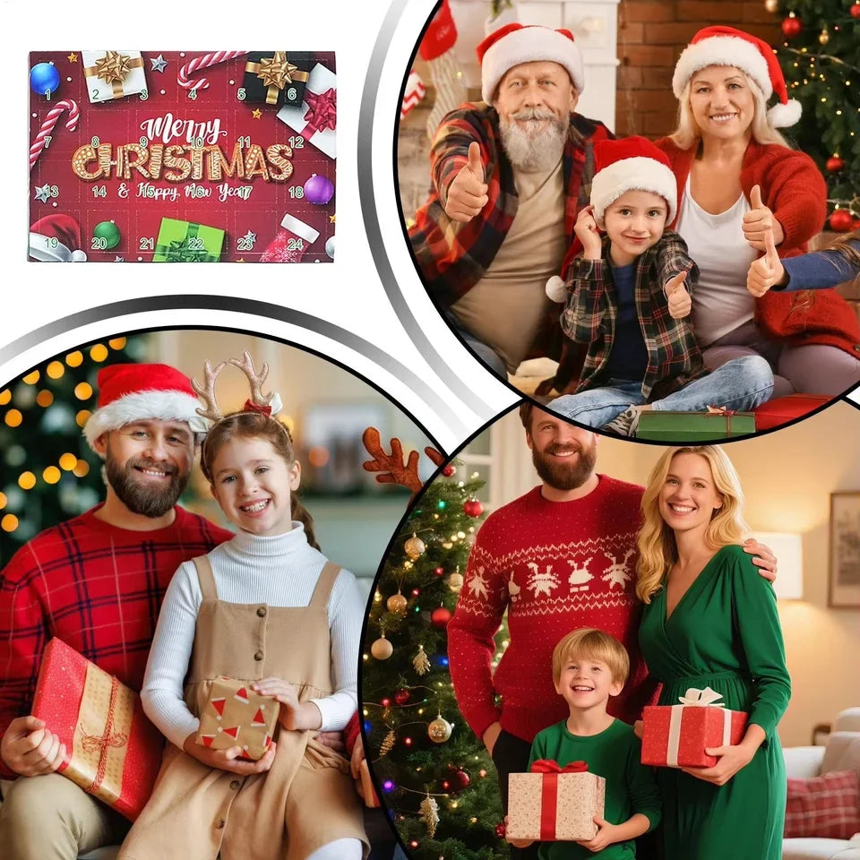 Christmas Socks Advent Calendar with 12 Pairs of Socks – image 5