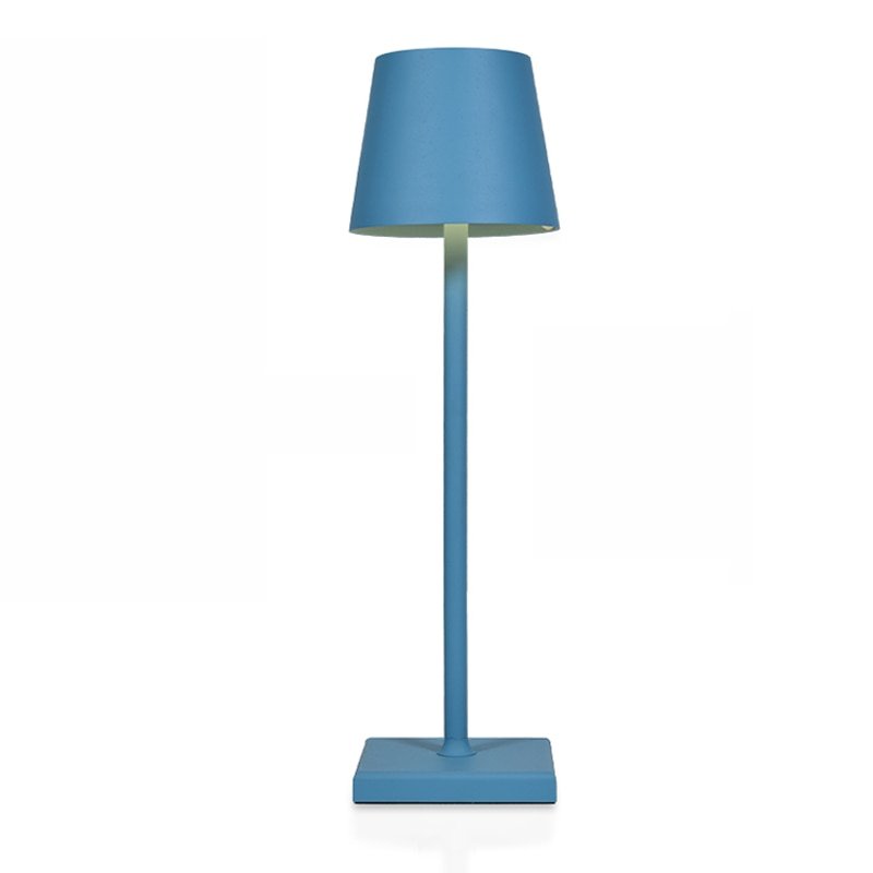 Wireless Rechargeable Table Lamp – Blue