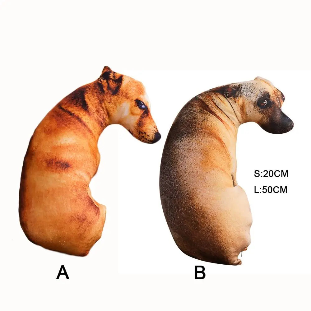 3D Dog Head Cushion – Product view 8