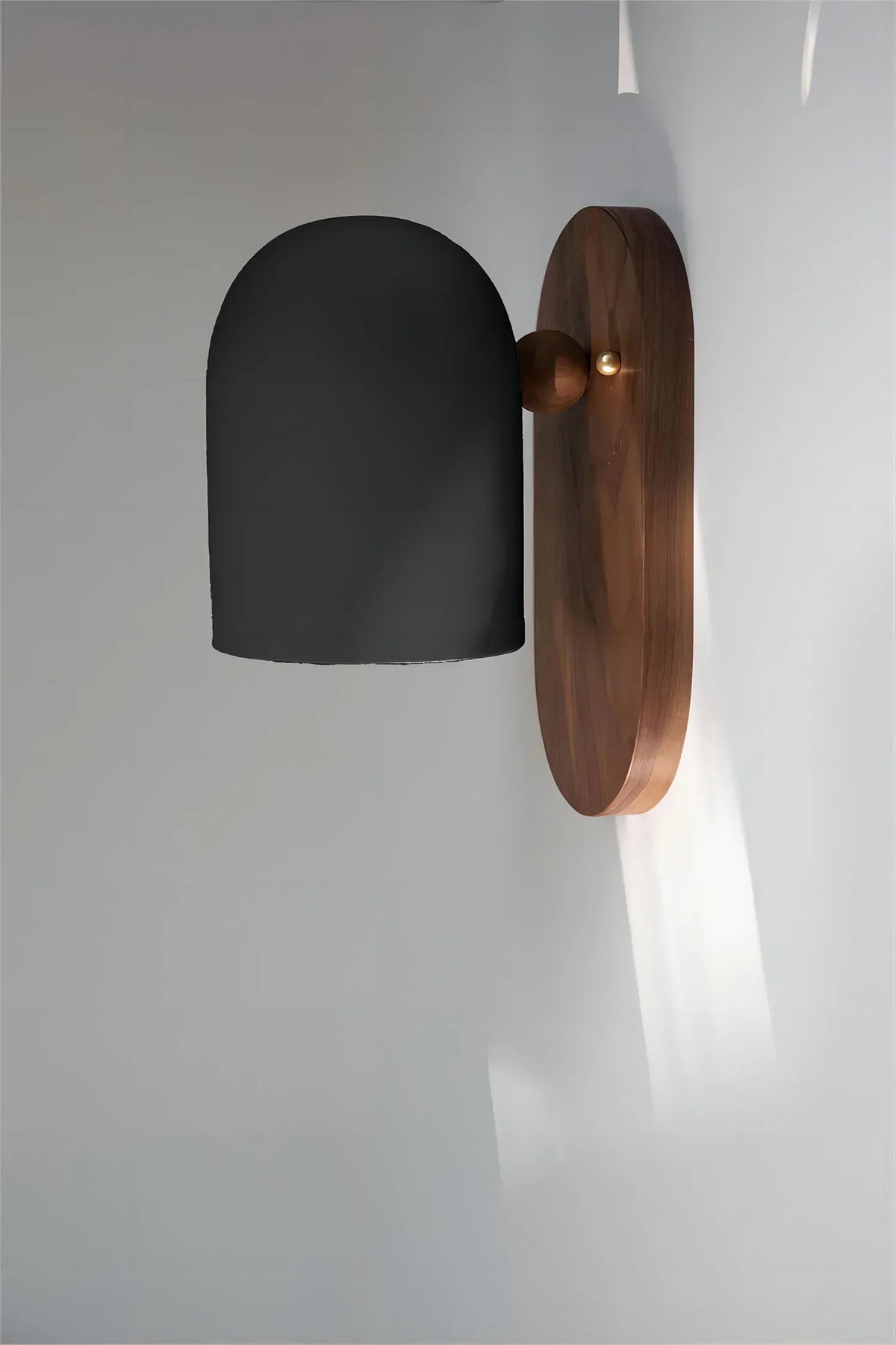 Loft Wooden Wall Lamp – Black (style 1)