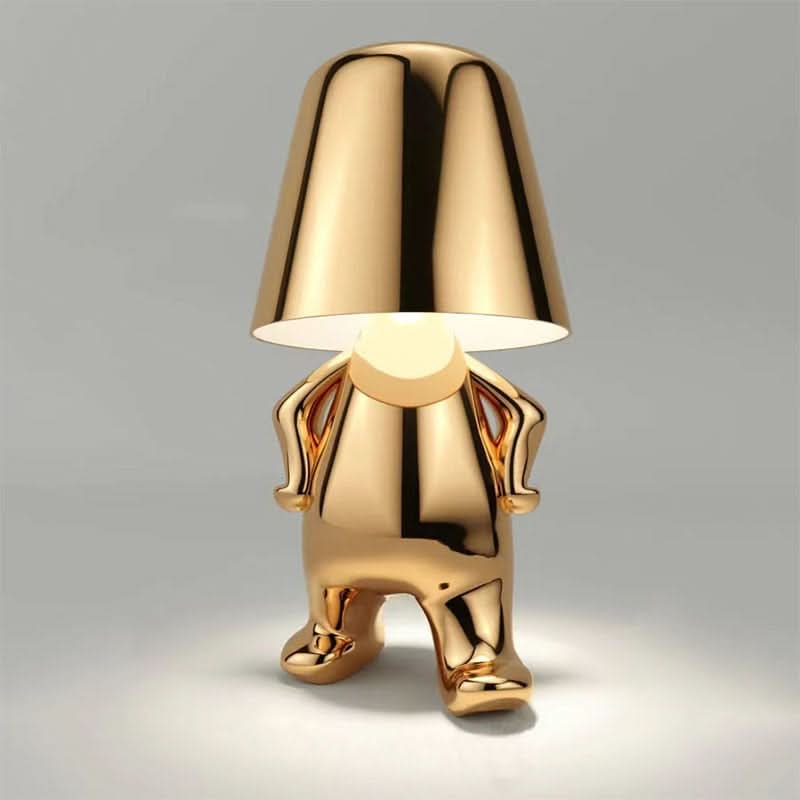 Dimmable LED Table Lamp – Gold