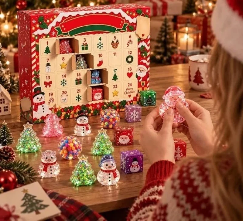 Mochi Squishy Advent Calendar 2026 with 24 Squeeze Toys – image 2