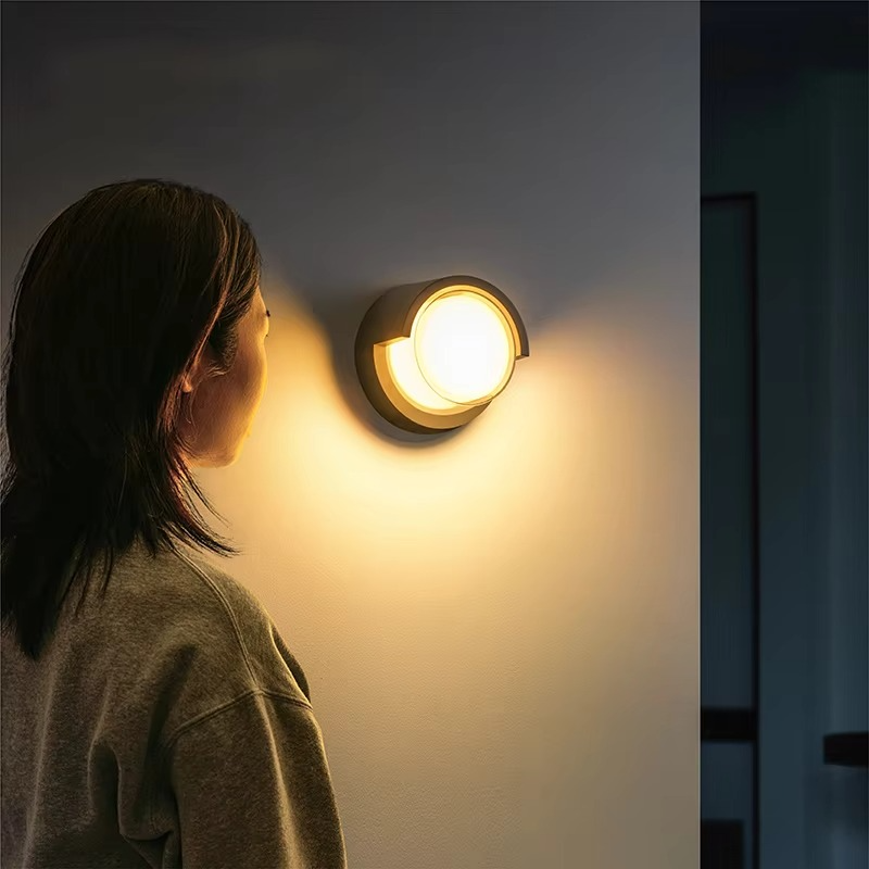 Outdoor LED Wall Lamp with Motion Sensor – product view
