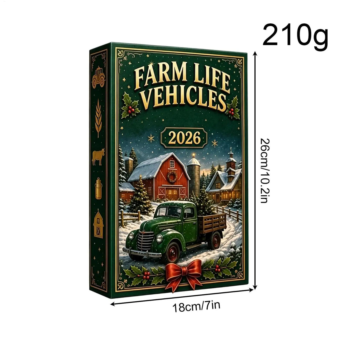 Tractor Advent Calendar 2026 with 24 Acrylic Ornaments – image 6