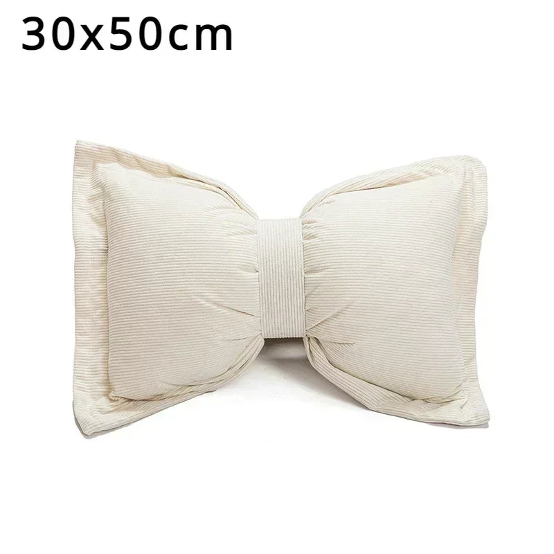 Bow Cushion with Pom-Poms – Product view 2