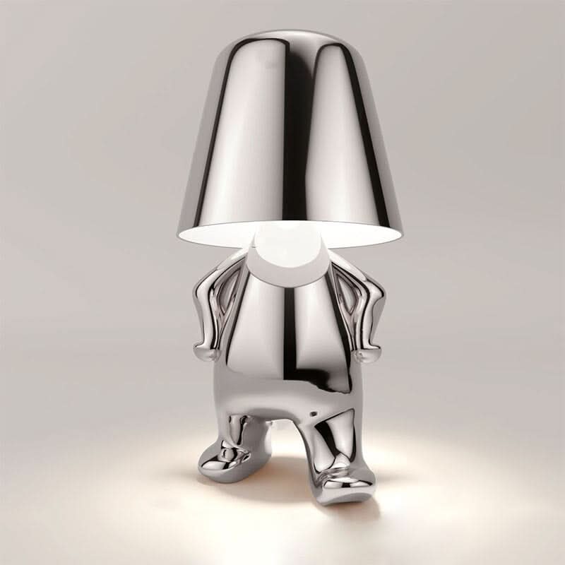 Dimmable LED Table Lamp – Silver