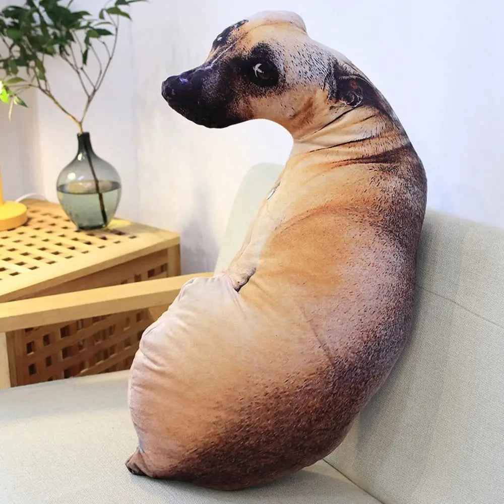 3D Dog Head Cushion – Product view 3