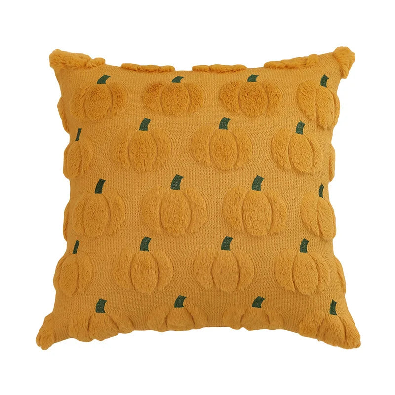 Plush Pumpkin Cushion Cover – 45 × 45 cm – Product view 8