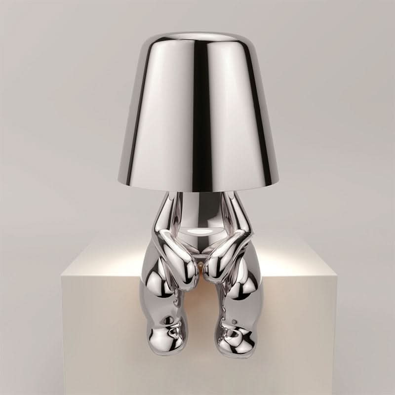 Dimmable LED Table Lamp – Silver