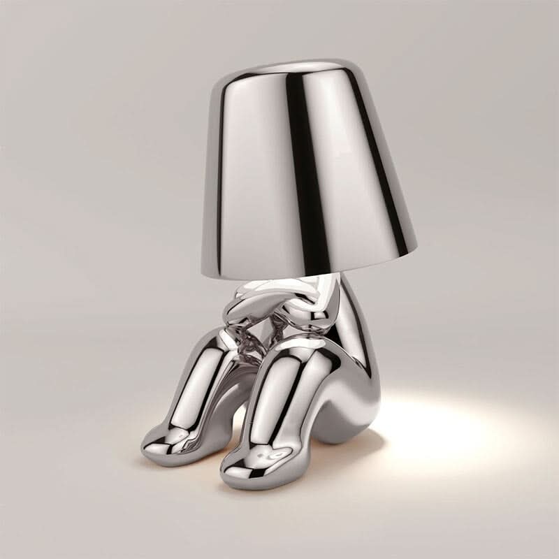 Dimmable LED Table Lamp – Silver
