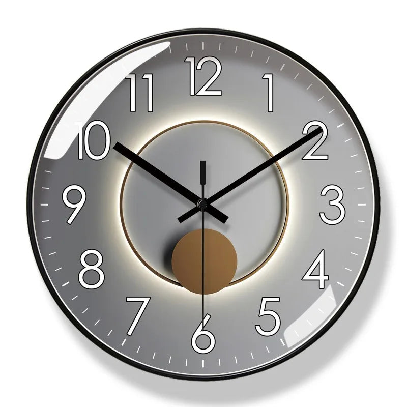 Pendle Quiet Pendulum Wall Clock - product detail 7