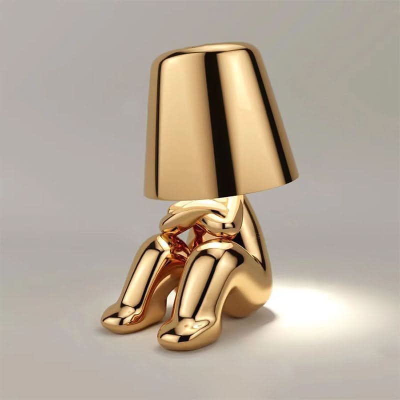 Dimmable LED Table Lamp – Gold