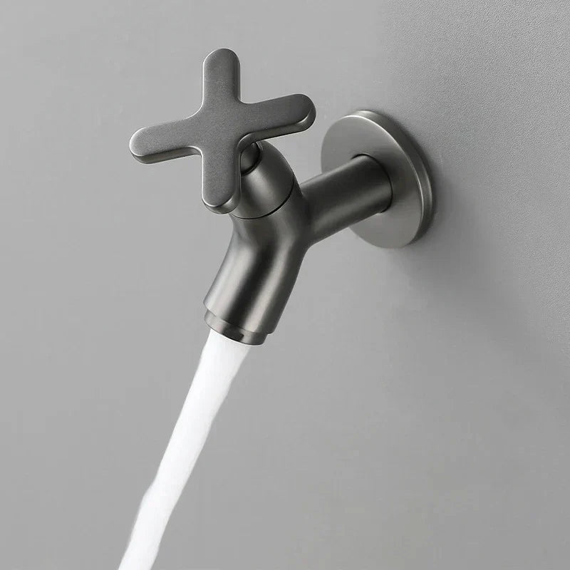 Brass Cold-Water Wall Tap – Product view 3